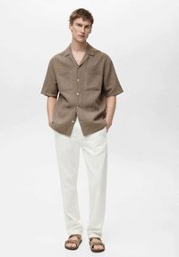 Mango ZAFIR - Camicia - khaki