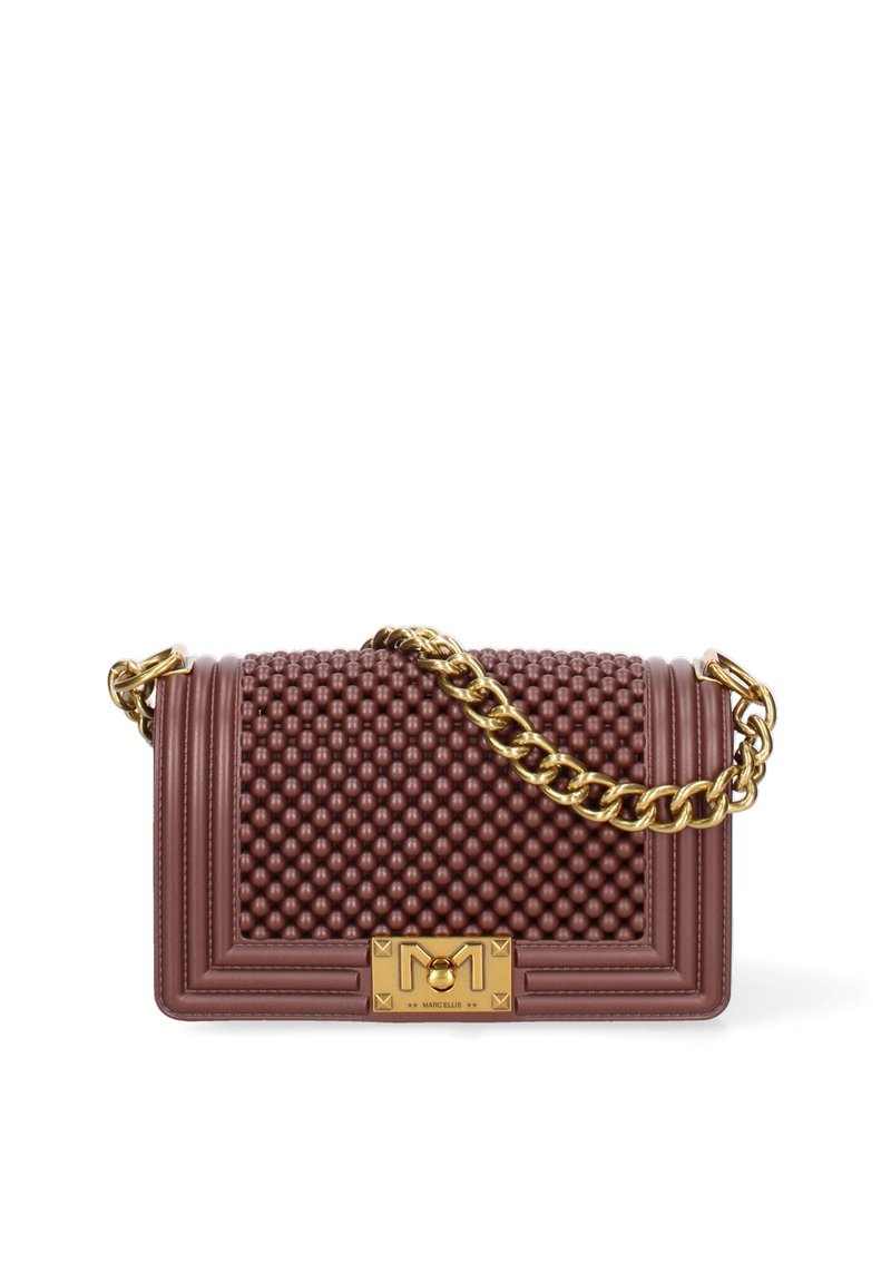 Marc Ellis Borsa a mano - brown and light yellow