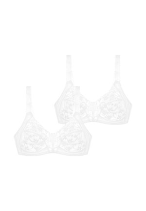 2-PACK  - Bøjle-bh - white
