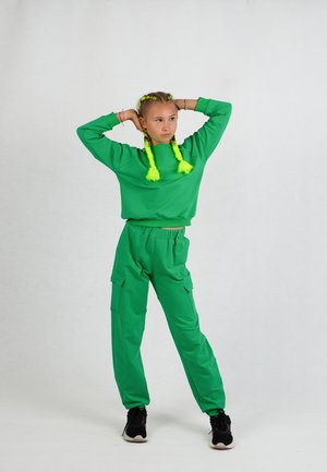 KOMPLET - Tracksuit - zielony