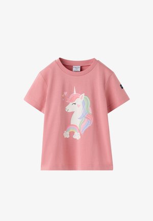 Polarn O. Pyret, T-shirt imprimé - brandied apricot