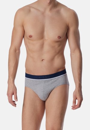 6 PACK - Slip - grau rot blau