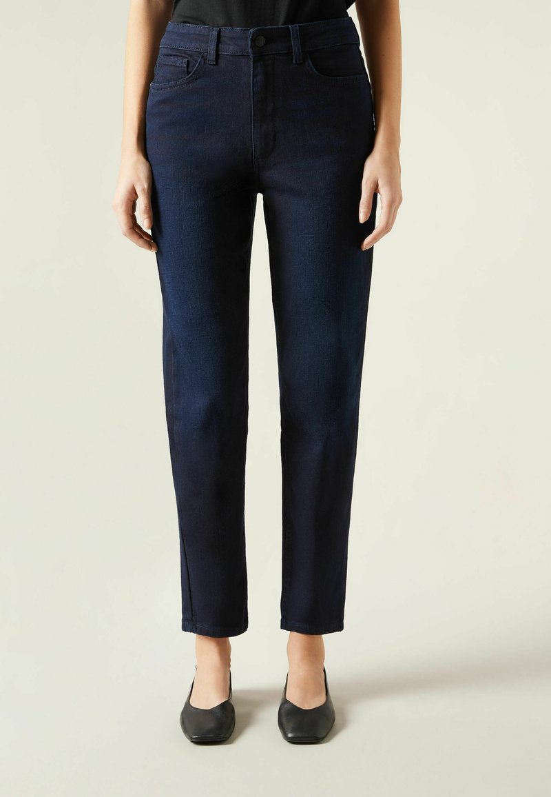 Calzedonia Jean boyfriend - blau dark denim blue