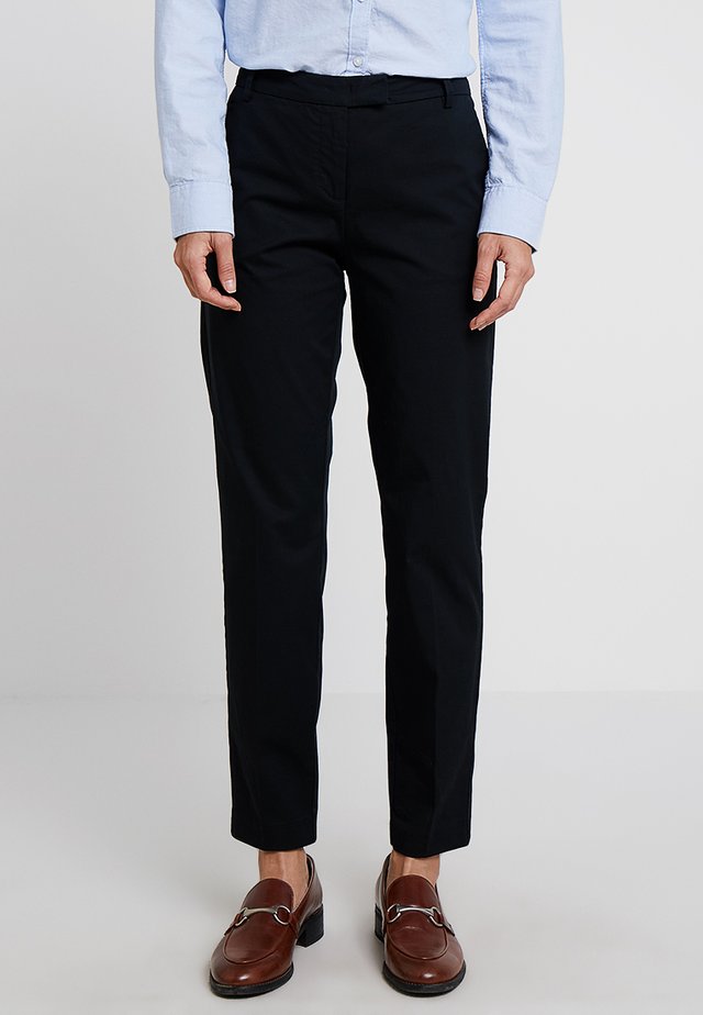 PANTS REGULAR RISE BUT COMFY - Trousers - black