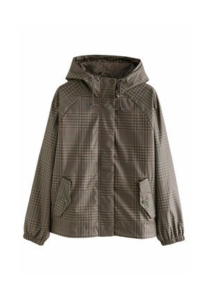 RAIN - Waterproof jacket - brown check