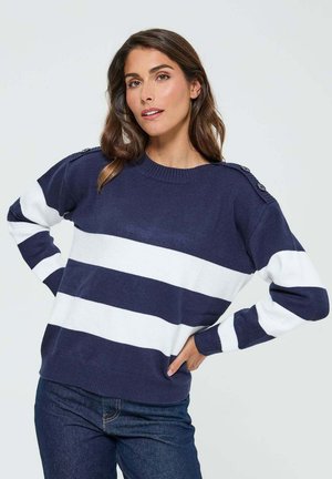 CAMARI - Pullover - navy