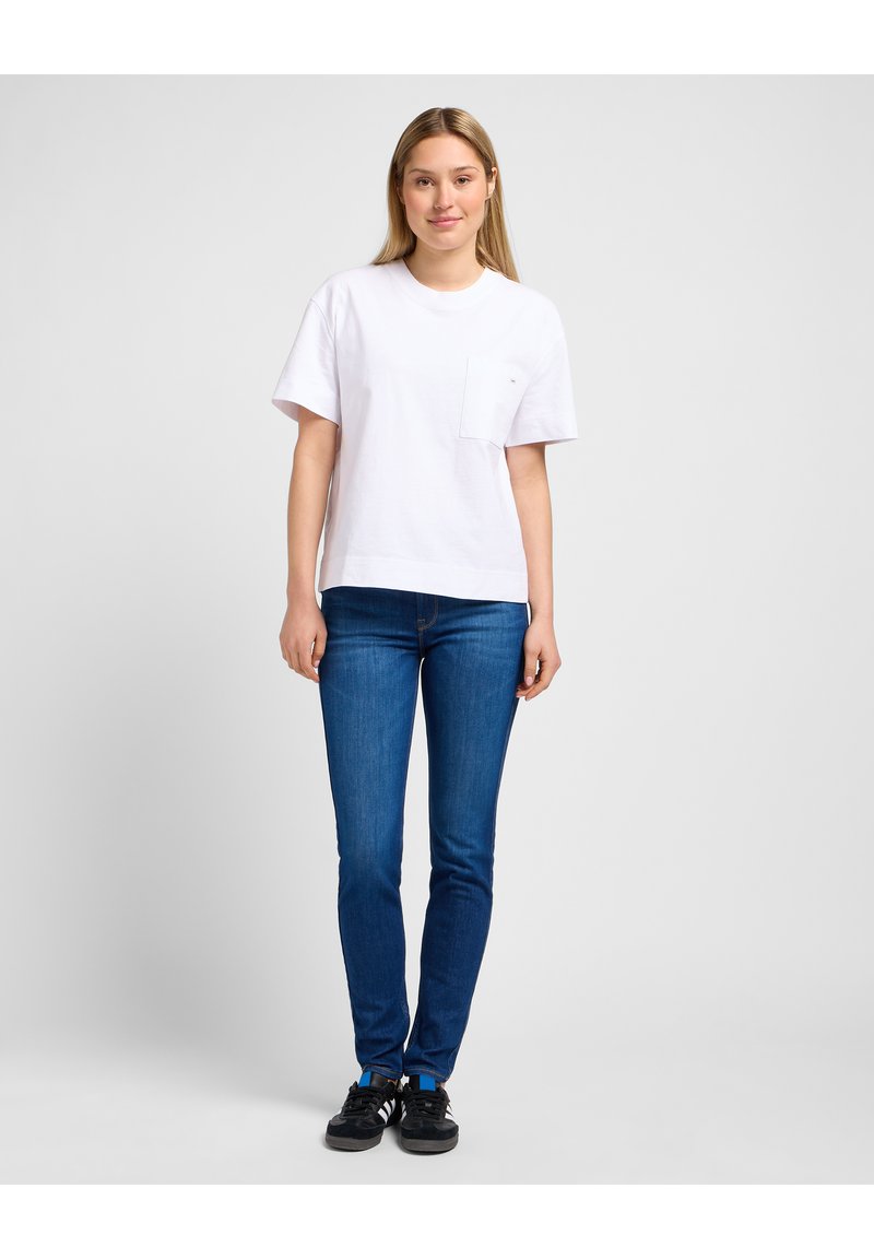 Lee SCARLETT HIGH - Jeans Skinny Fit - night sky/dark-blue denim ...