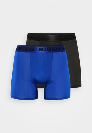 Björn Borg SPORTS 2 PACK - Kitsad bokserid - blue/stone