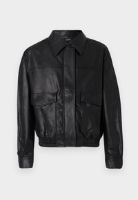 UNISEX - Veste en similicuir - black