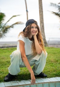 Mira Paris AMORE EMBROIDERY VINTAGE - Naģene - black