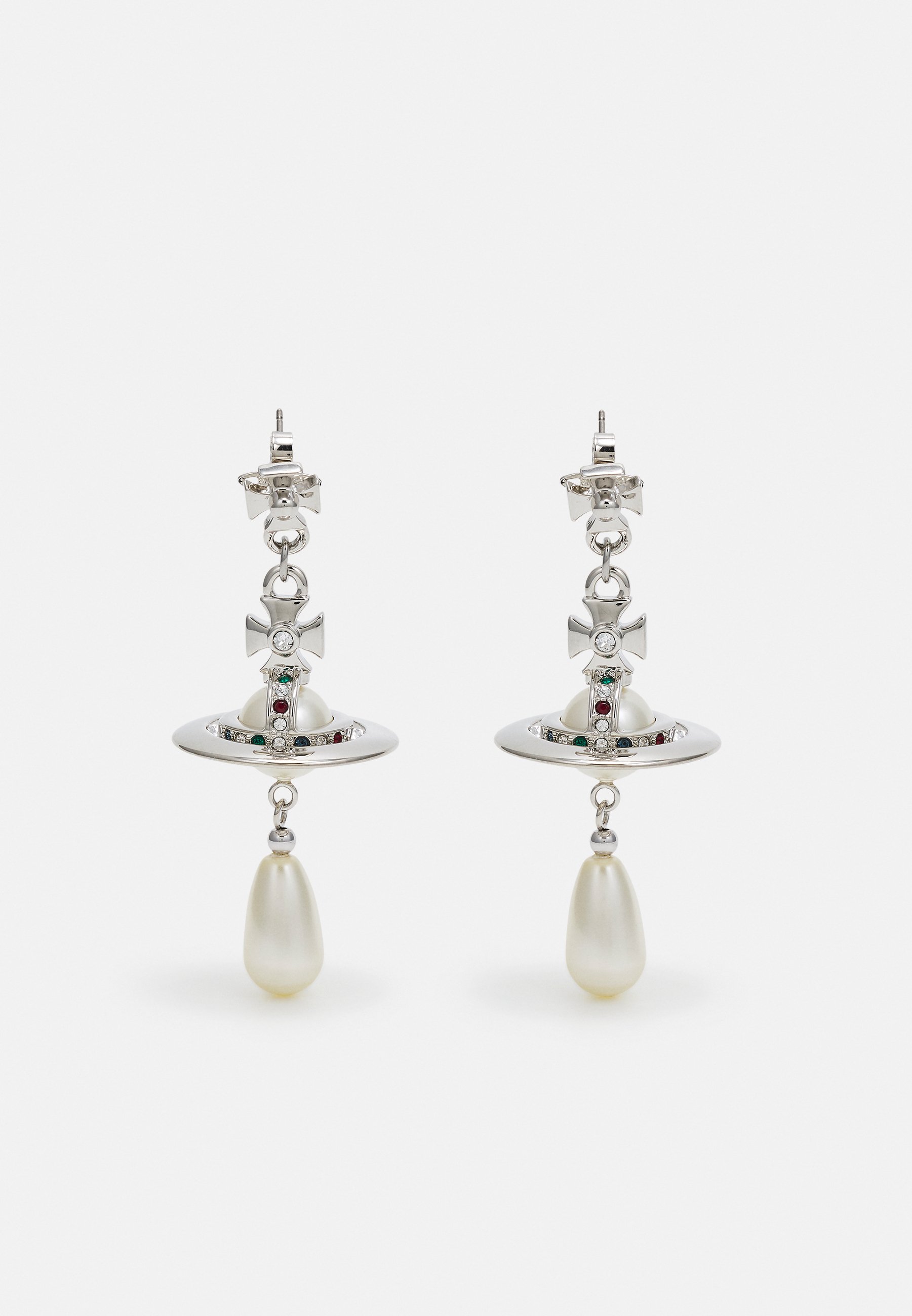 Vivienne Westwood PEARL DROP Earrings silver-coloured Zalando