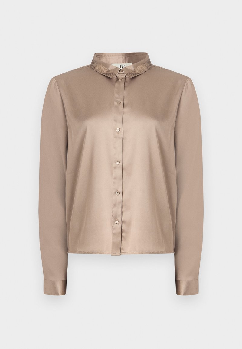 JDY Overhemdblouse lichtbruin JDY Overhemdblouse lichtbruin