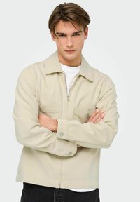 Only & Sons ONSCASSEL - Καλοκαιρινό μπουφάν - ecru