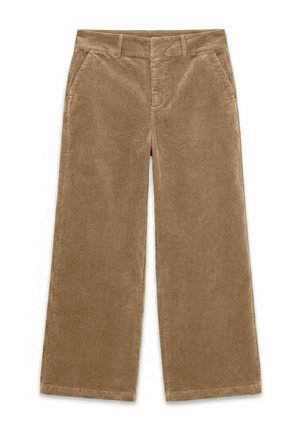 Vero Moda, TROUSERS VMCORA MID WAIST TROUSERS - Pantalon classique - tobacco brown