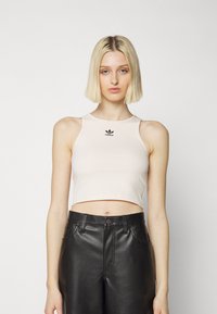 adidas Originals ESSENTIALS RIBBED TANK - Top -  white