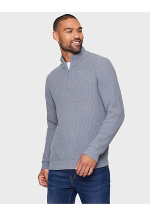 Strickpullover - grau