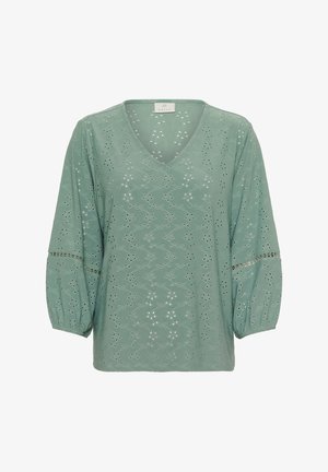 Kaffe KATYRA - Blouse - green bay cc
