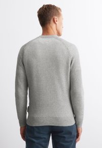 Marc O'Polo REGULAR - Strickpullover - grey melange