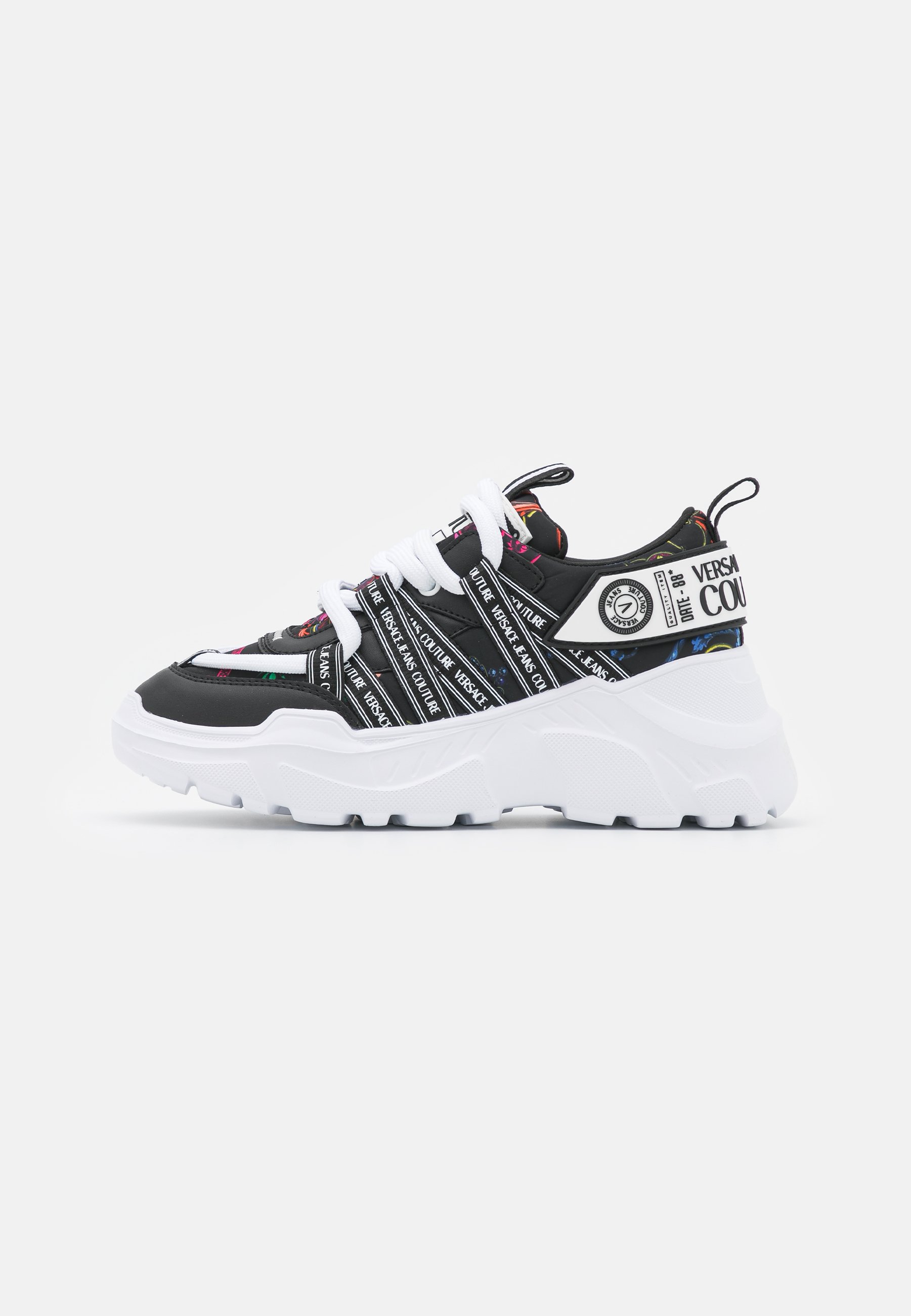 Versace Jeans Couture Sneakers laag - nero/Zwart - Zalando.nl