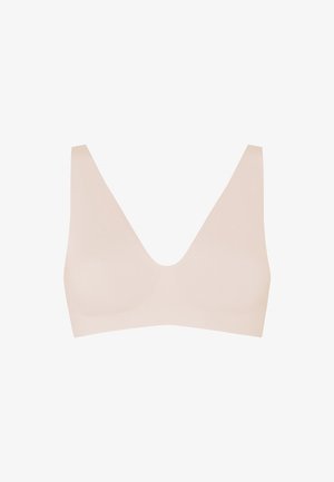Hunkemöller, HUNKEMÖLLER PADDED NON-WIRED BRA SUPER COMFORT - Bügel BH - beige