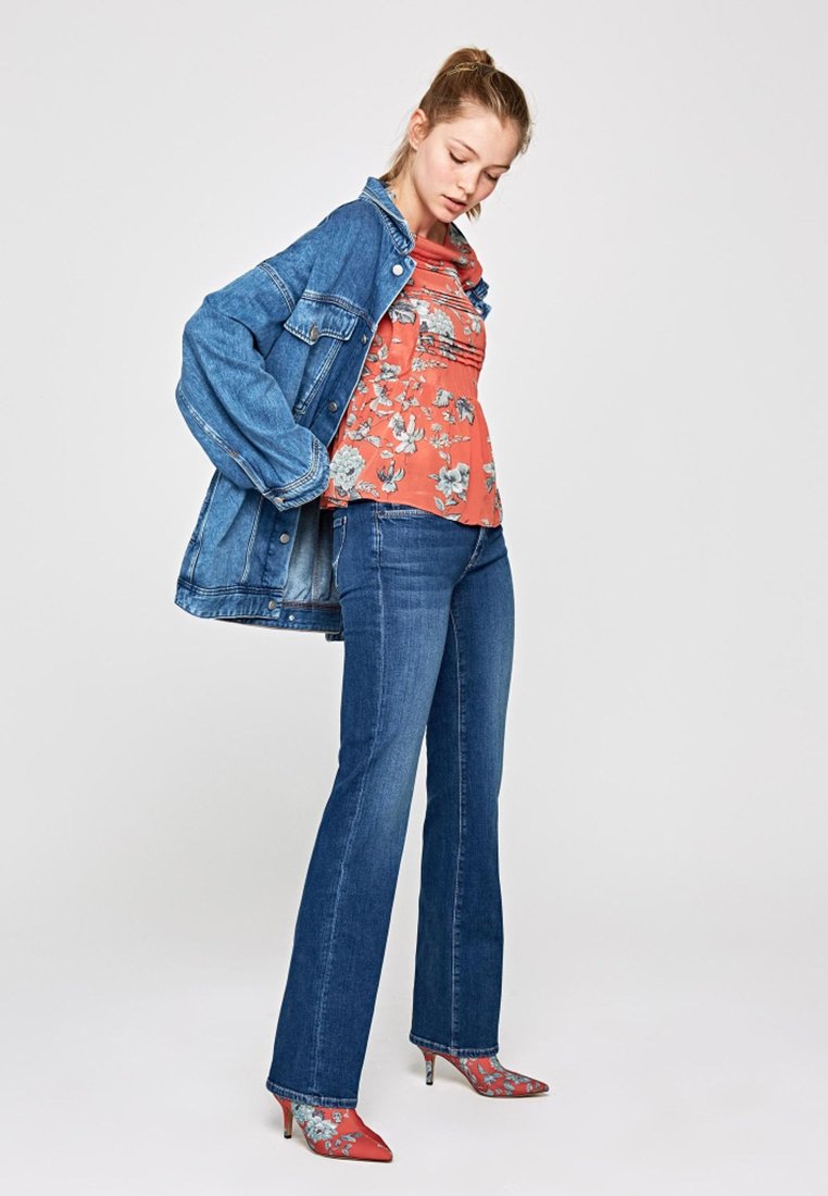 Pepe Jeans Straight leg jeans blauw denim/bluedenim