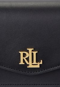 Lauren Ralph Lauren NAPPA LEATHER MEDIUM SAWYER BAG - Borsa a tracolla - black