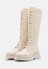 Zign Kozačky na platformě - off-white