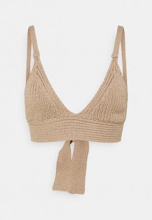 ARIEL SINGLET - Top - beige