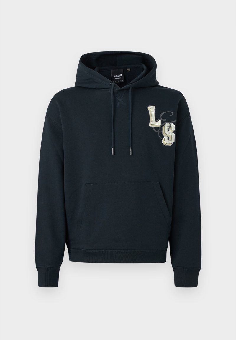 Lyle & Scott Hoodie donkerblauw