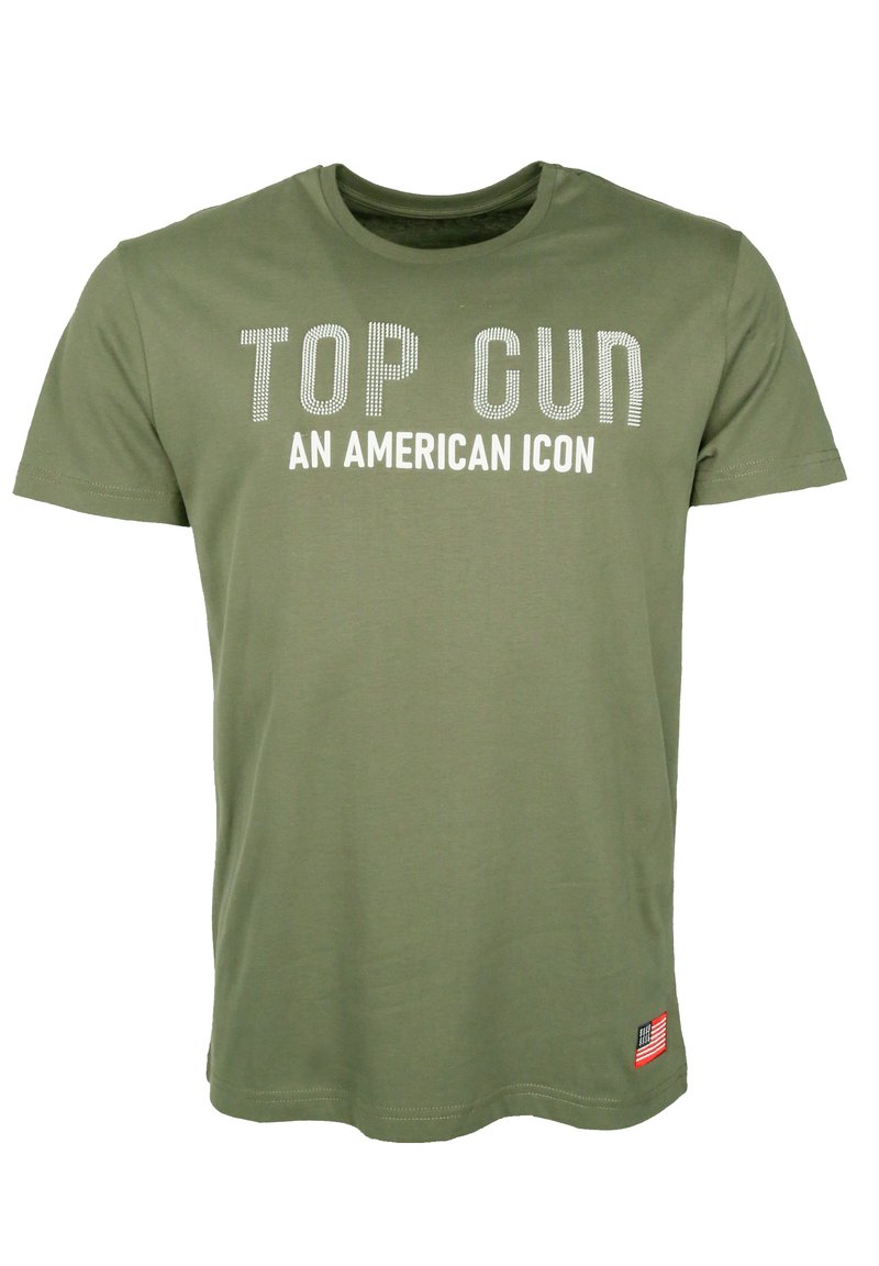TOP GUN T-shirt print - olive