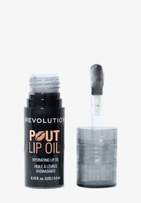 Makeup Revolution REVOLUTION POUT LIP OIL - Lippenolie - midnight black/zwart - Zalando.be