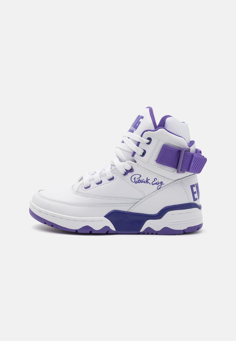 Patrick Ewing 33 HI REAL MADRID UNISEX - Høye joggesko - white/purple