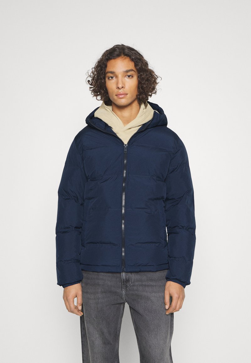 Jack & Jones JJESEAMLESS PUFFER Winterjacke dunkelblau Zalando.ch