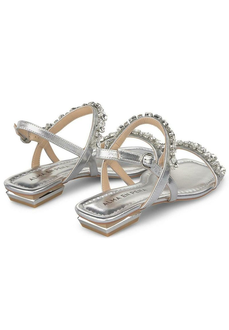 Alma En Pena El Corte Ingles Sandalias Plateadas Sandalias Comodas