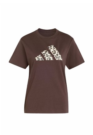 adidas Sportswear, ADIDAS SPORTSWEAR ANIMAL GRAPHIC T-SHIRT - Majica kratkih rukava s printom - dark brown
