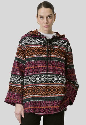 ETNİK DESENLİ  - Sweat à capuche - çok renkli