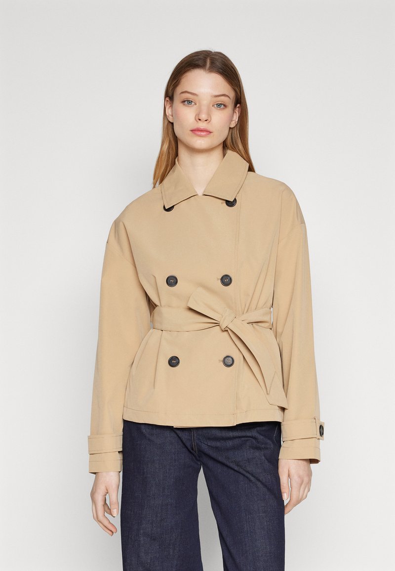 JDY JDYCAMILLA SHORT BELT JACKET  - Letná bunda - incense