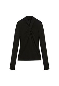 CROSSOVER - Maglietta a manica lunga - black