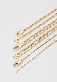 Weekday UNITY NECKLACE 3 PACK - Colar - gold-coloured