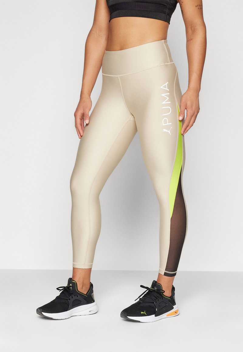 Puma FIT EVERSCULPT FASHION - Pajkice – hlače - putty