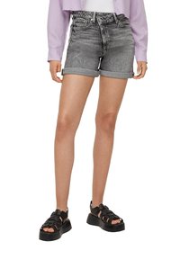 QS Short en jean - schiefergrau