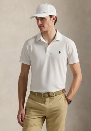 TAILORED FIT PERFORMANCE POLO SHIRT - Poloskjorter - ceramic white