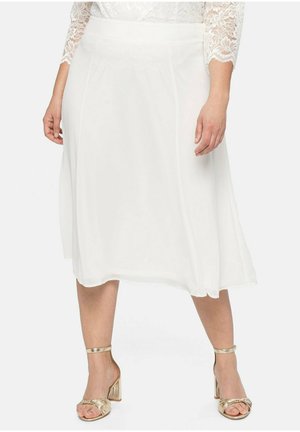Sheego ROCK - A-Linien-Rock - offwhite