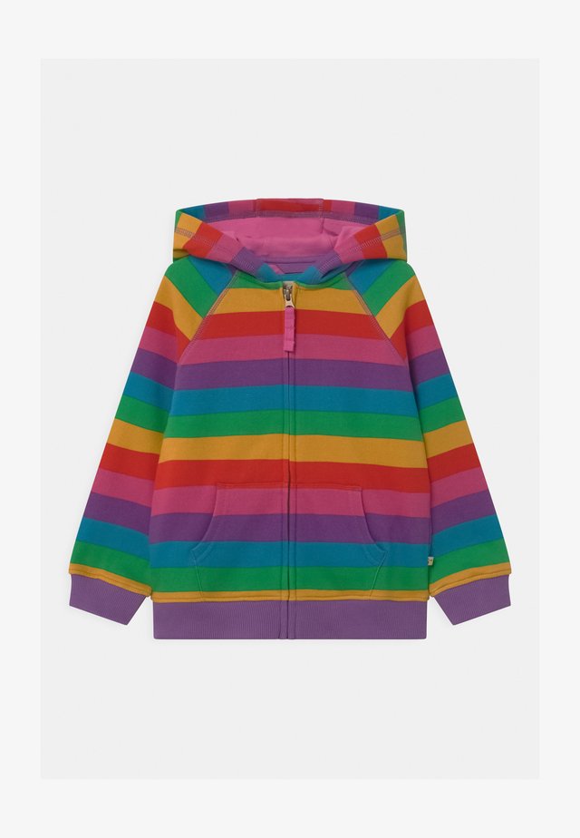 RAINBOW STRIPE DOROTHY HOODY - veste en sweat zippée - multi-coloured