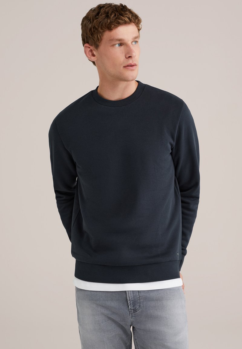 WE Fashion Športni pulover - dark blue