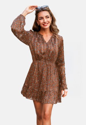 Freizeitkleid - brown