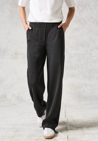 Cecil IM LOOSE FIT - Pantaloni - charcoal grey melange