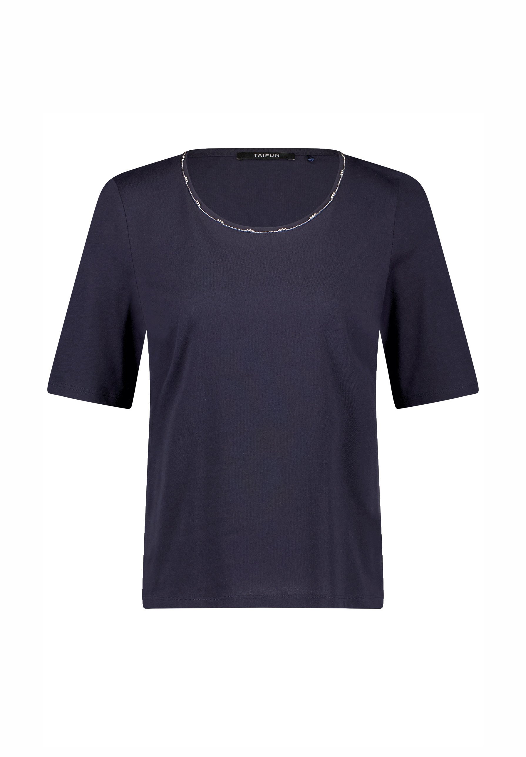 Taifun Damen T-Shirt Mit 1/2 Arm - Bequemes Basic-Shirt Für Den Alltag