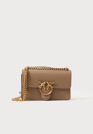 LOVE ONE MINI - Axelremsväska - beige/gold-coloured