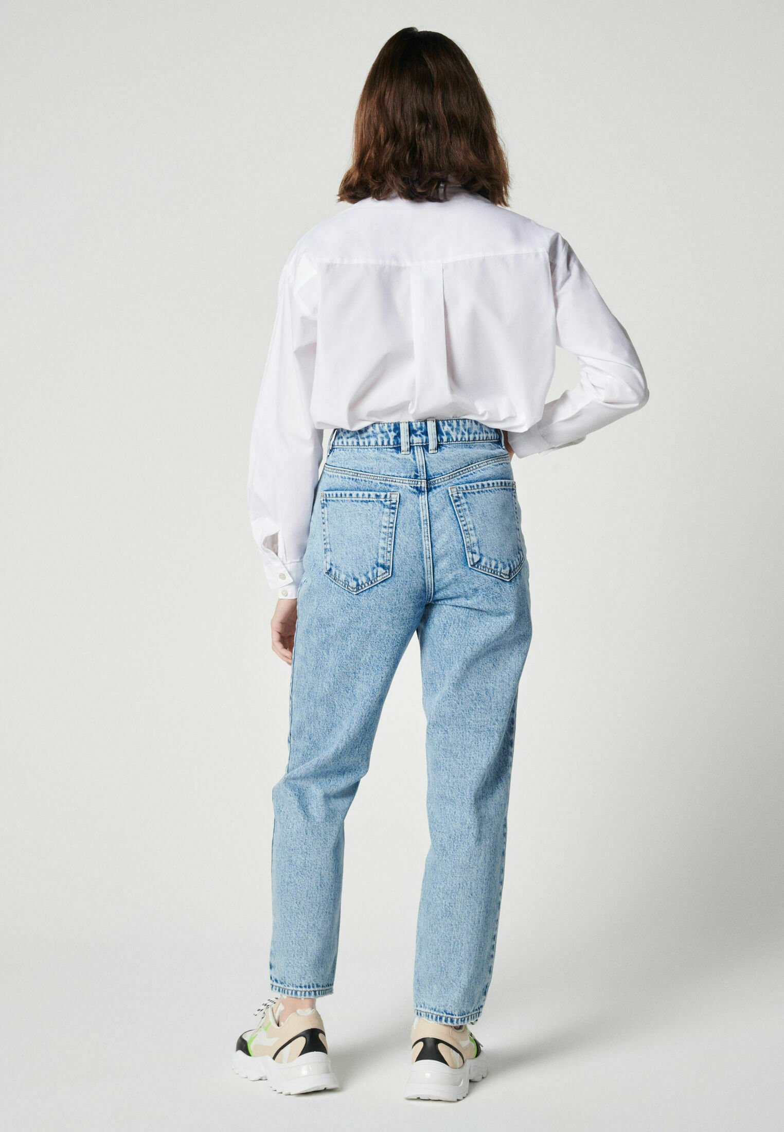Pimkie MIT HOHER LEIBHÖHE - Jeans baggy - ausgewaschenes blau/lapislazzulo  - Zalando.it